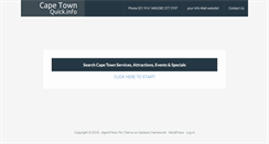 Desktop Screenshot of capetownquick.info